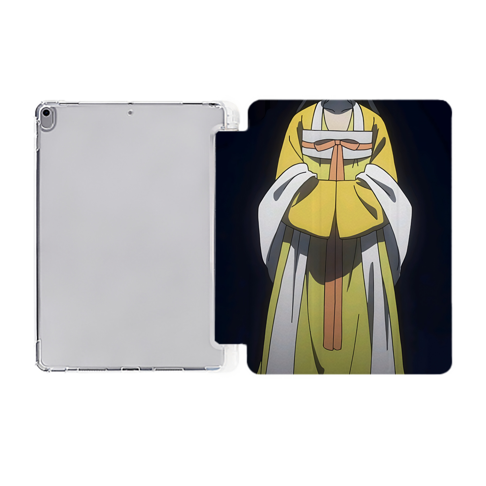（画像用） 薬屋のひとりごと The Apothecary Diaries IPad ケース ペン収納付き 三つ折りスタンド PUレザー×シリコン 対応機種9.5/10.5/10.9インチ
